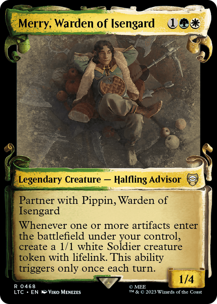 Merry, Warden of Isengard [The Lord of the Rings: Tales of Middle-Earth Commander Showcase Scrolls] | Eastridge Sports Cards & Games