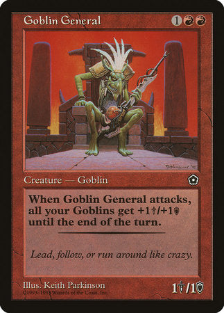 Goblin General [Portal Second Age] | Eastridge Sports Cards & Games