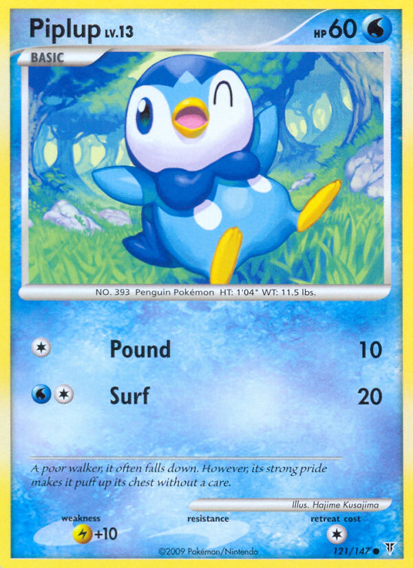 Piplup (121/147) [Platinum: Supreme Victors] | Eastridge Sports Cards & Games