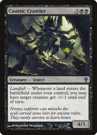 Caustic Crawler [Worldwake] | Eastridge Sports Cards & Games