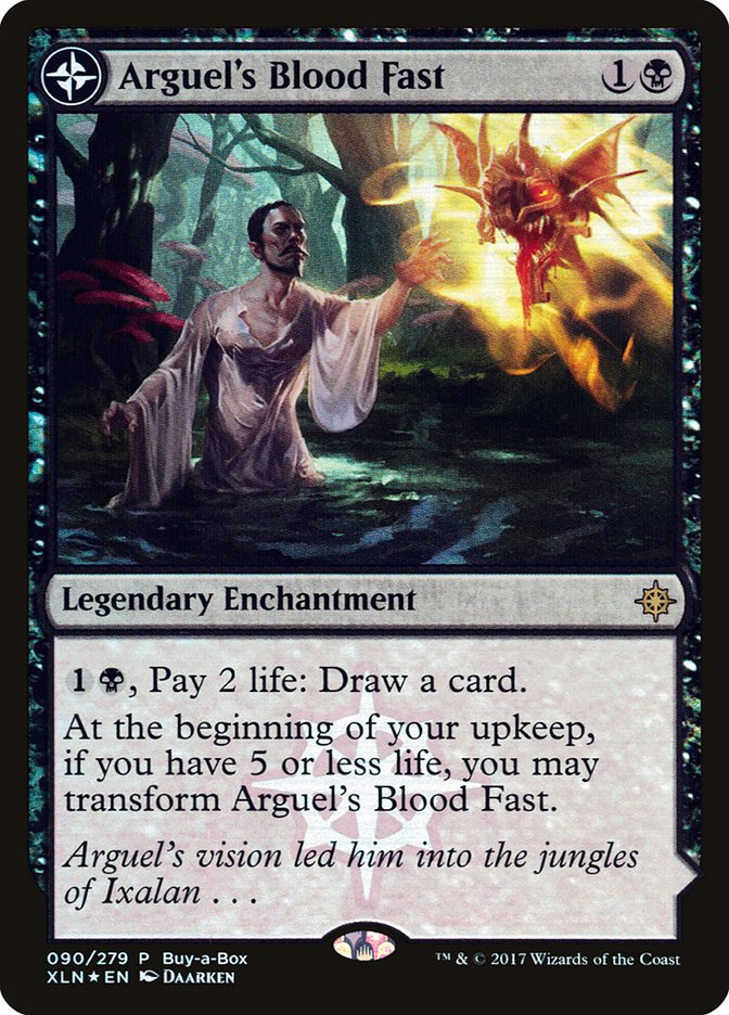 Arguel's Blood Fast // Temple of Aclazotz (Buy-A-Box) [Ixalan Treasure Chest] | Eastridge Sports Cards & Games