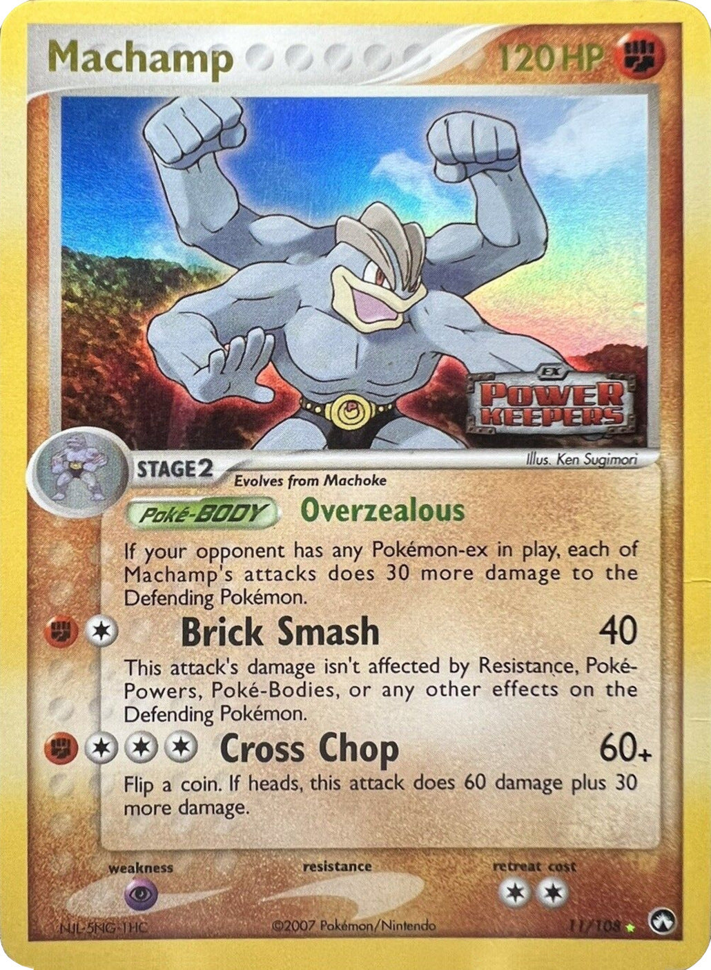 Machamp (11/108) (Stamped) [EX: Power Keepers] | Eastridge Sports Cards & Games