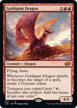 Goldspan Dragon [Jumpstart 2022] | Eastridge Sports Cards & Games