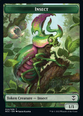 Ogre // Insect Double-sided Token [Streets of New Capenna Commander Tokens] | Eastridge Sports Cards & Games