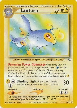 Lanturn (32/64) [Neo Revelation Unlimited] | Eastridge Sports Cards & Games