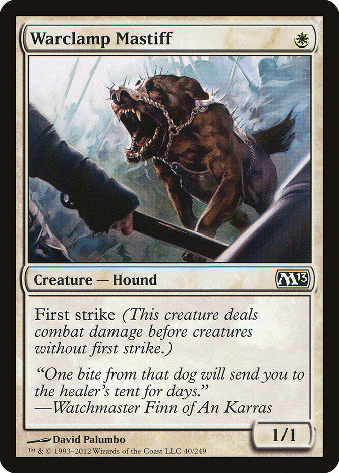 Warclamp Mastiff [Magic 2013] | Eastridge Sports Cards & Games