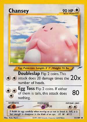 Chansey (31/105) [Neo Destiny Unlimited] | Eastridge Sports Cards & Games