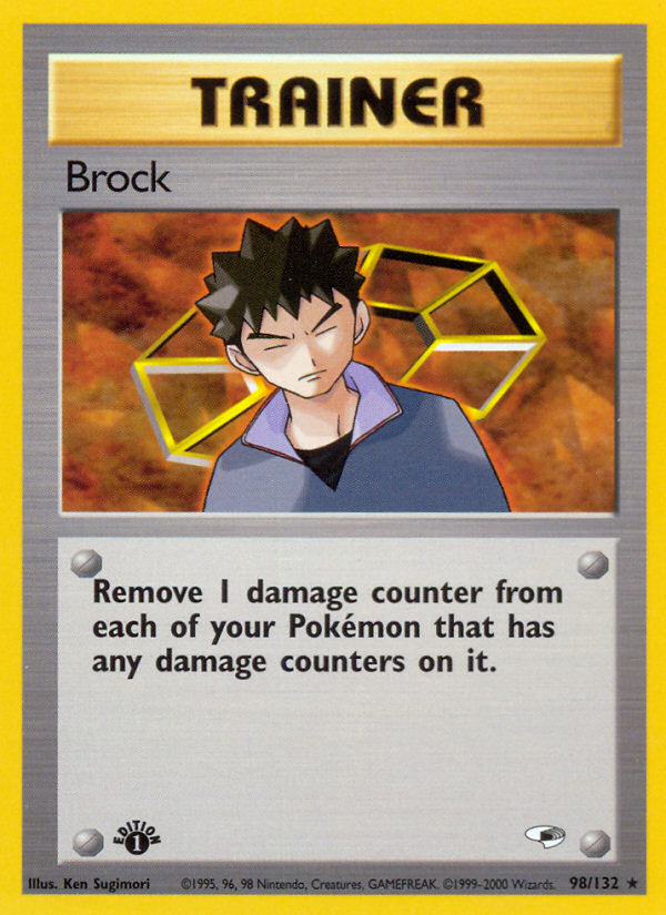 Brock (98/132) [Gym Heroes 1st Edition] | Eastridge Sports Cards & Games