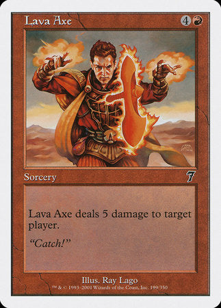 Lava Axe [Seventh Edition] | Eastridge Sports Cards & Games