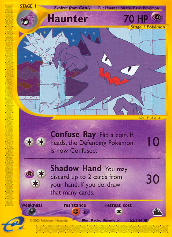 Haunter (63/144) [Skyridge] | Eastridge Sports Cards & Games