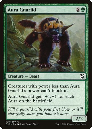 Aura Gnarlid [Commander 2018] | Eastridge Sports Cards & Games