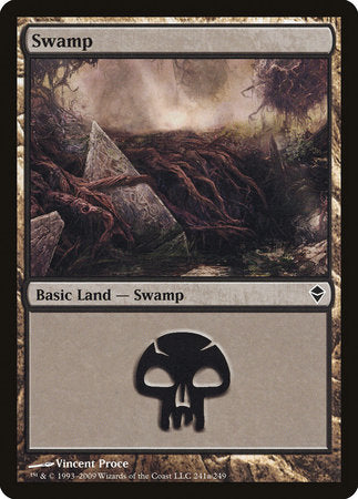 Swamp (241a) [Zendikar] | Eastridge Sports Cards & Games