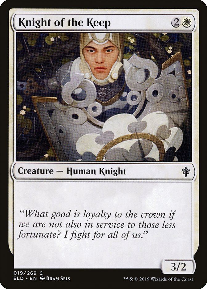 Knight of the Keep [Throne of Eldraine] | Eastridge Sports Cards & Games