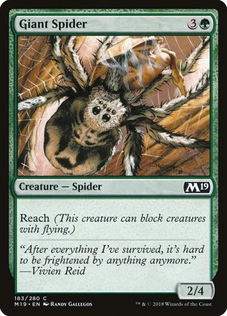 Giant Spider [Core Set 2019] | Eastridge Sports Cards & Games