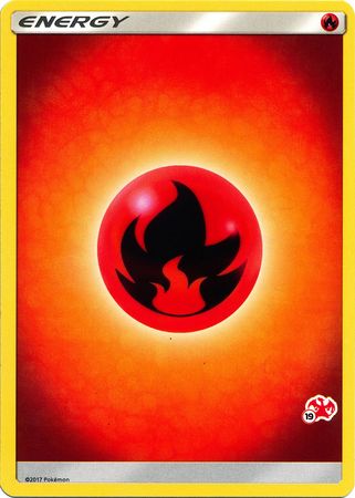 Fire Energy (Charizard Stamp #19) [Battle Academy 2020] | Eastridge Sports Cards & Games