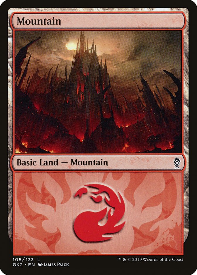 Mountain (105) [Ravnica Allegiance Guild Kit] | Eastridge Sports Cards & Games