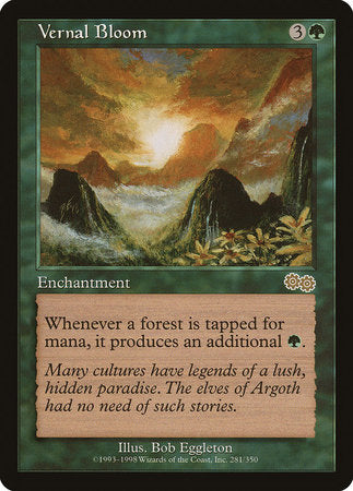 Vernal Bloom [Urza's Saga] | Eastridge Sports Cards & Games