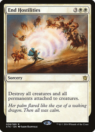 End Hostilities [Khans of Tarkir] | Eastridge Sports Cards & Games