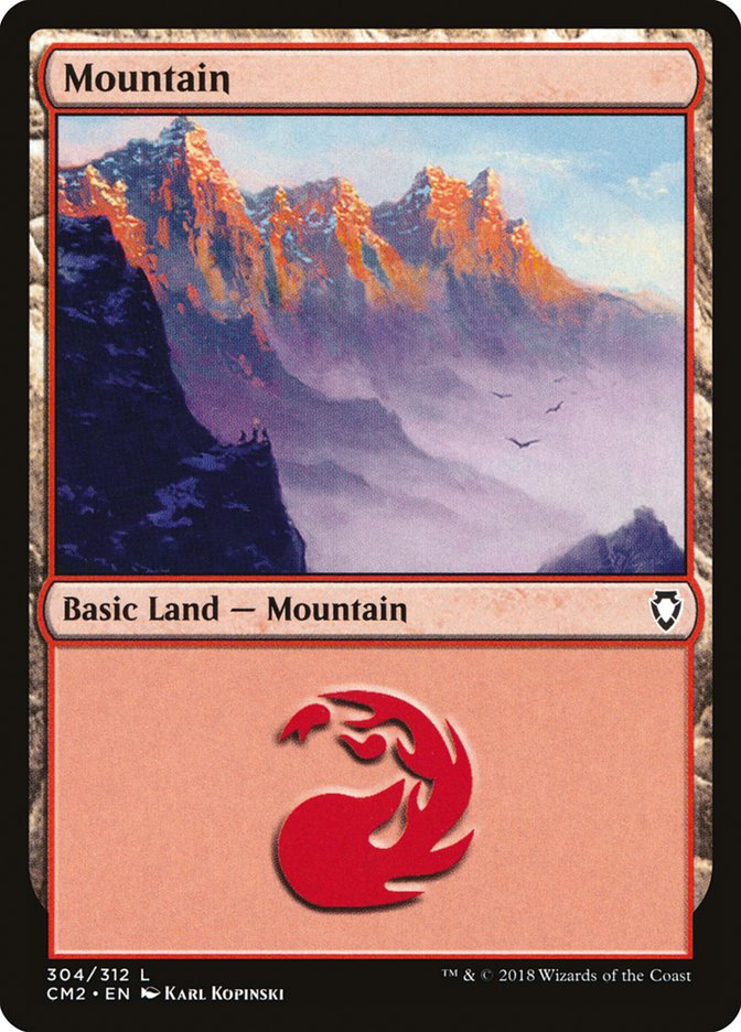 Mountain (304) [Commander Anthology Volume II] | Eastridge Sports Cards & Games