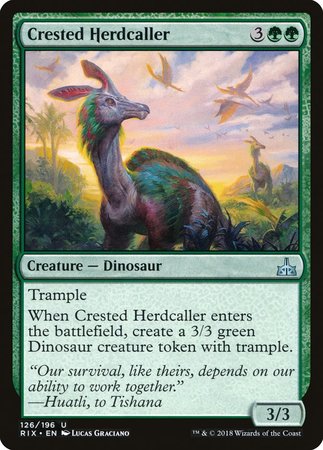 Crested Herdcaller [Rivals of Ixalan] | Eastridge Sports Cards & Games