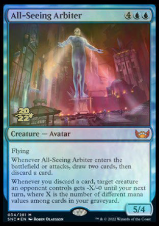 All-Seeing Arbiter [Streets of New Capenna Prerelease Promos] | Eastridge Sports Cards & Games