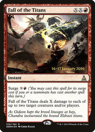 Fall of the Titans [Oath of the Gatewatch Promos] | Eastridge Sports Cards & Games