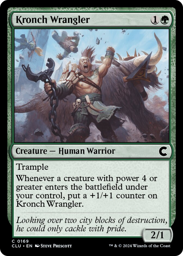 Kronch Wrangler [Ravnica: Clue Edition] | Eastridge Sports Cards & Games