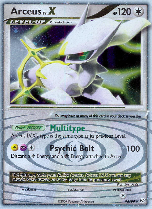 Arceus LV.X (96/99) [Platinum: Arceus] | Eastridge Sports Cards & Games