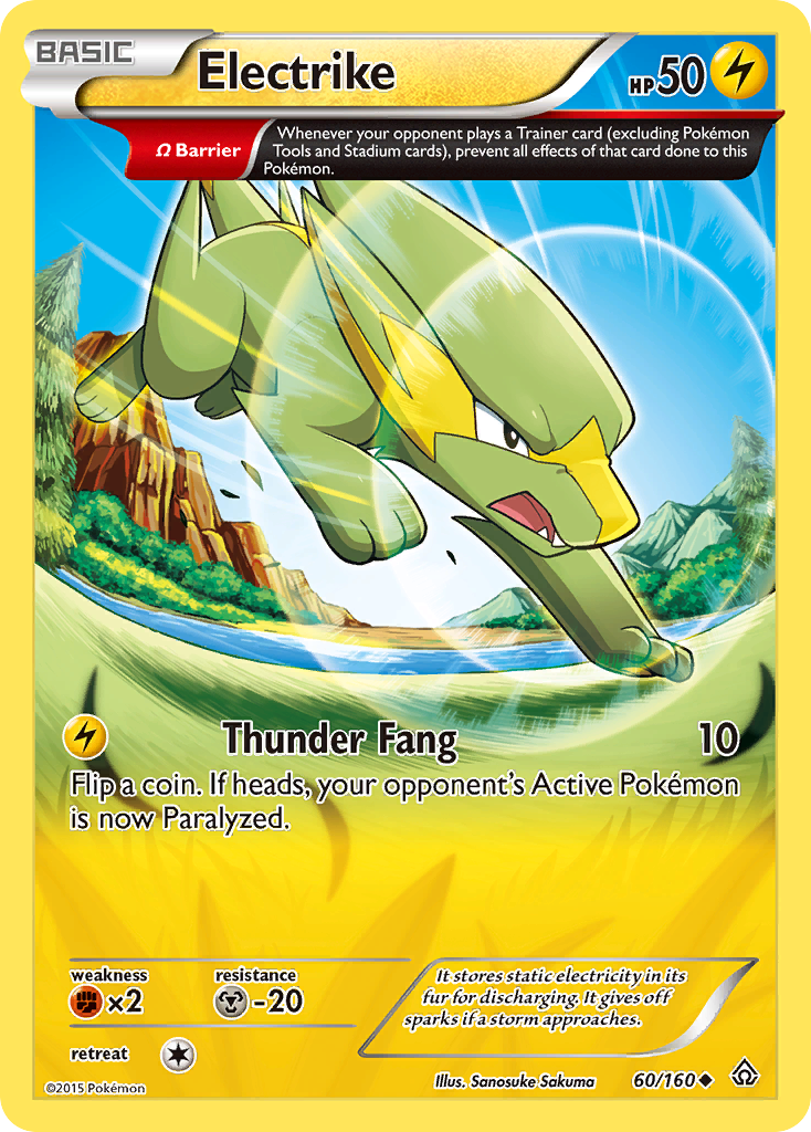 Electrike (60/160) [XY: Primal Clash] | Eastridge Sports Cards & Games