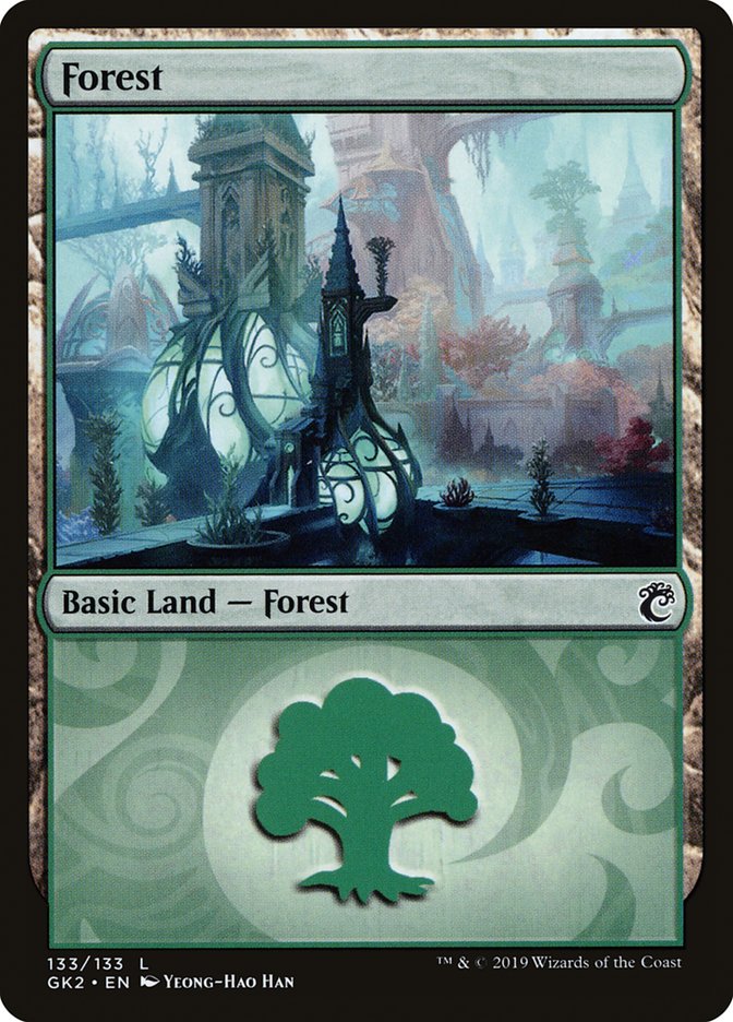 Forest (133) [Ravnica Allegiance Guild Kit] | Eastridge Sports Cards & Games