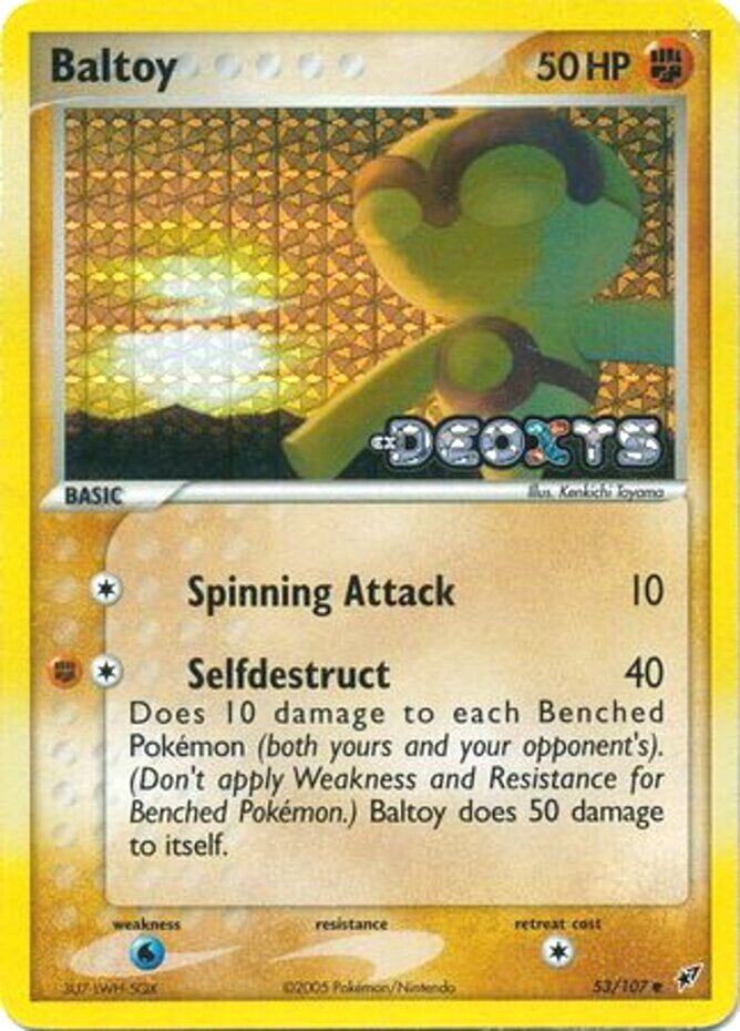 Baltoy (53/107) (Stamped) [EX: Deoxys] | Eastridge Sports Cards & Games