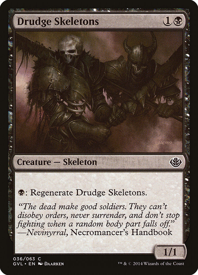 Drudge Skeletons (Garruk vs. Liliana) [Duel Decks Anthology] | Eastridge Sports Cards & Games