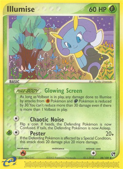 Illumise (38/100) [EX: Sandstorm] | Eastridge Sports Cards & Games