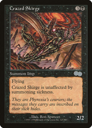 Crazed Skirge [Urza's Saga] | Eastridge Sports Cards & Games