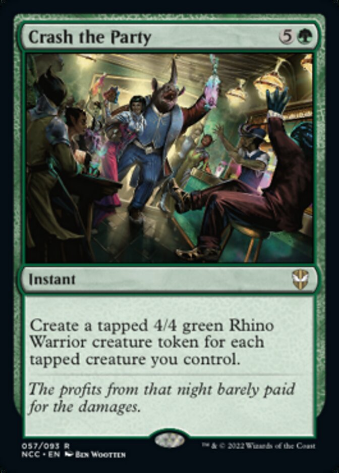 Crash the Party [Streets of New Capenna Commander] | Eastridge Sports Cards & Games