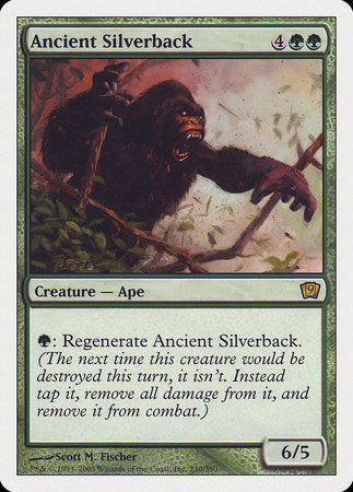 Ancient Silverback [Ninth Edition] | Eastridge Sports Cards & Games
