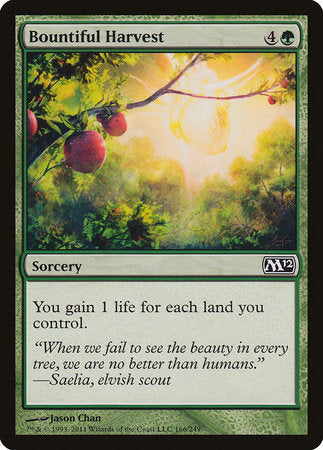 Bountiful Harvest [Magic 2012] | Eastridge Sports Cards & Games