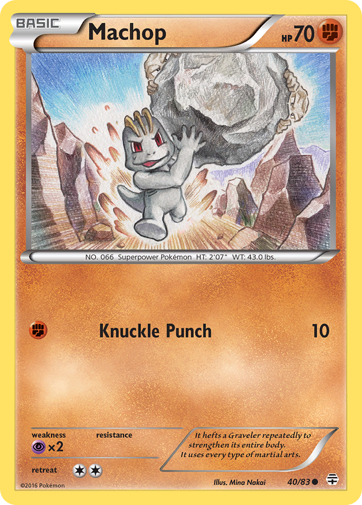 Machop (40/83) [XY: Generations] | Eastridge Sports Cards & Games