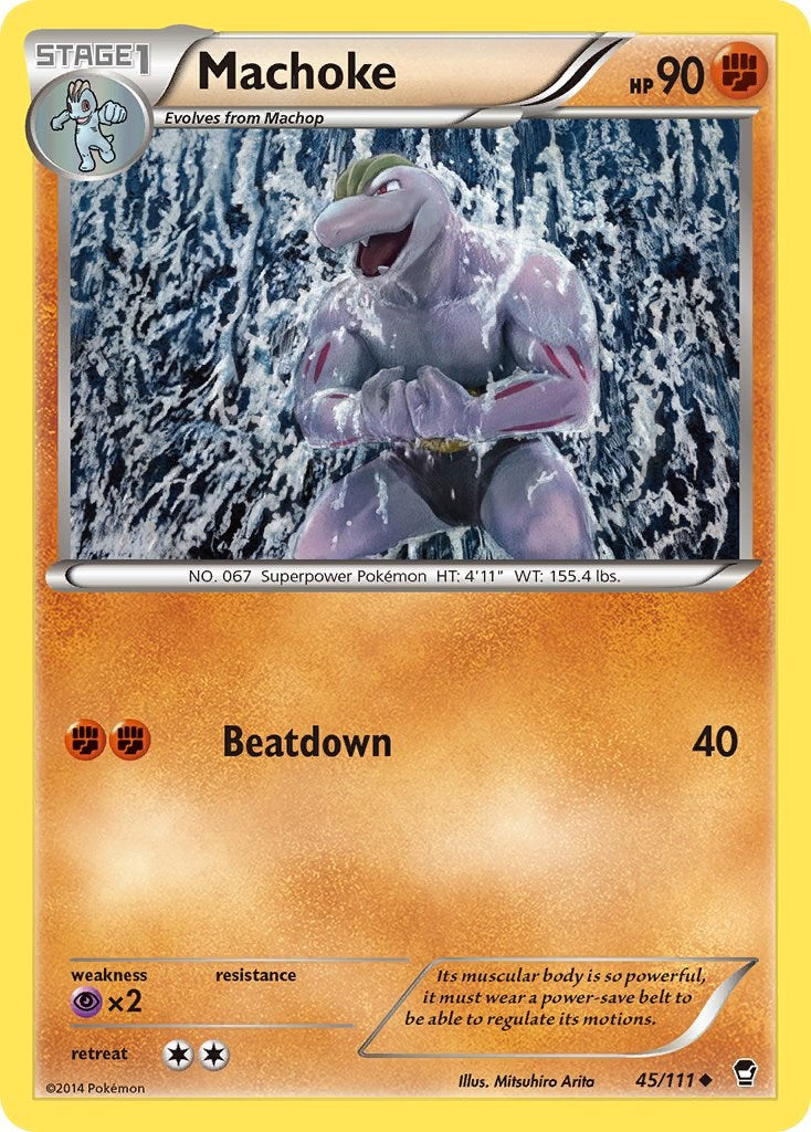 Machoke (45/111) [XY: Furious Fists] | Eastridge Sports Cards & Games