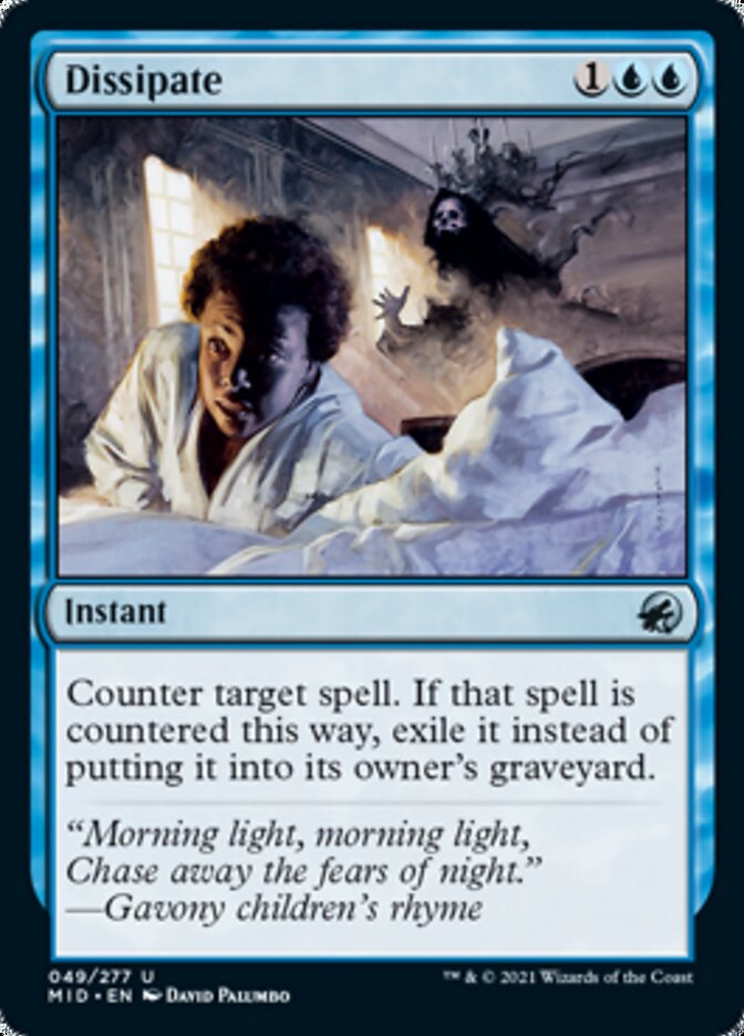 Dissipate [Innistrad: Midnight Hunt] | Eastridge Sports Cards & Games