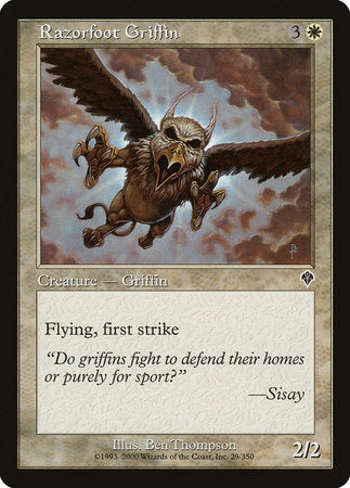 Razorfoot Griffin [Invasion] | Eastridge Sports Cards & Games
