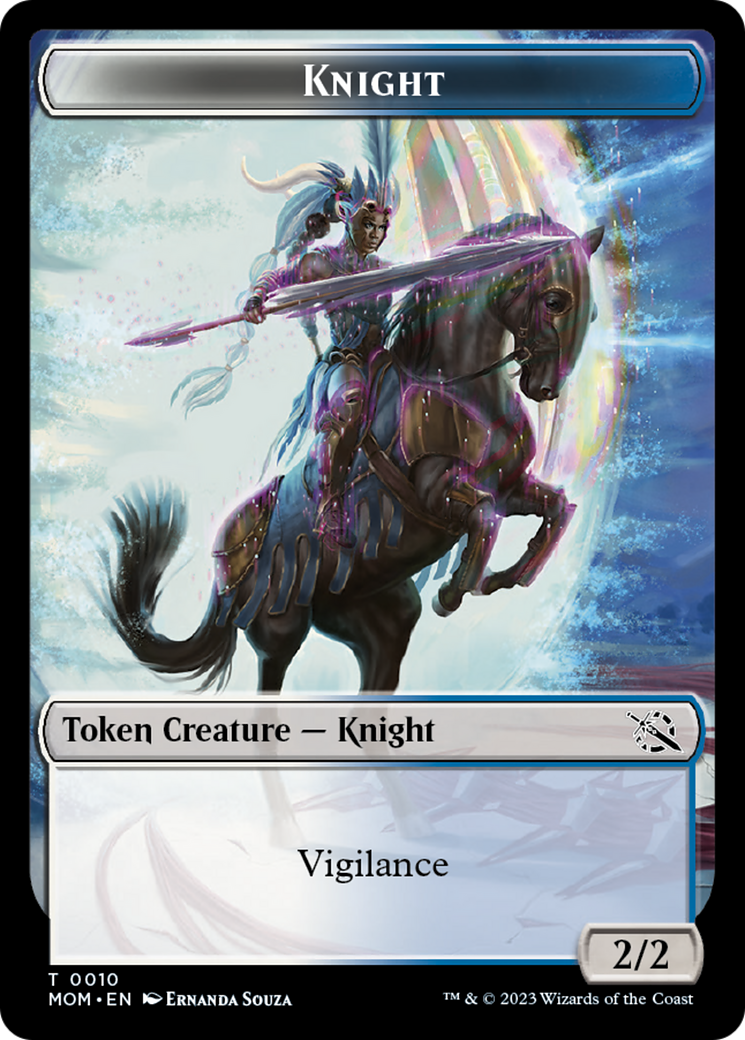 Knight Token [March of the Machine Tokens] | Eastridge Sports Cards & Games
