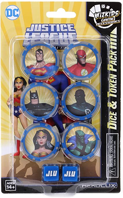 DC HeroClix: Justice League Unlimited Dice & Token Pack | Eastridge Sports Cards & Games