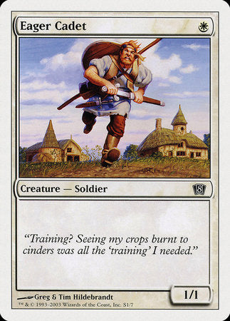 Eager Cadet [Eighth Edition] | Eastridge Sports Cards & Games