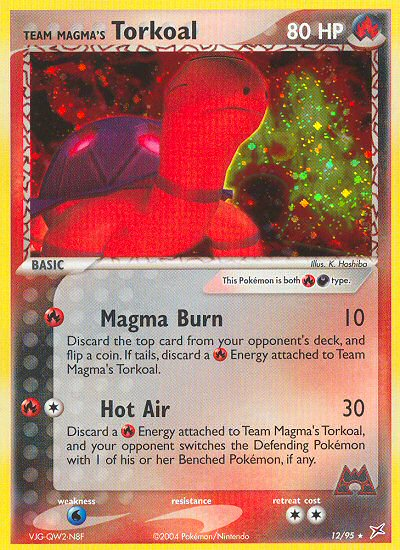 Team Magma's Torkoal (12/95) [EX: Team Magma vs Team Aqua] | Eastridge Sports Cards & Games