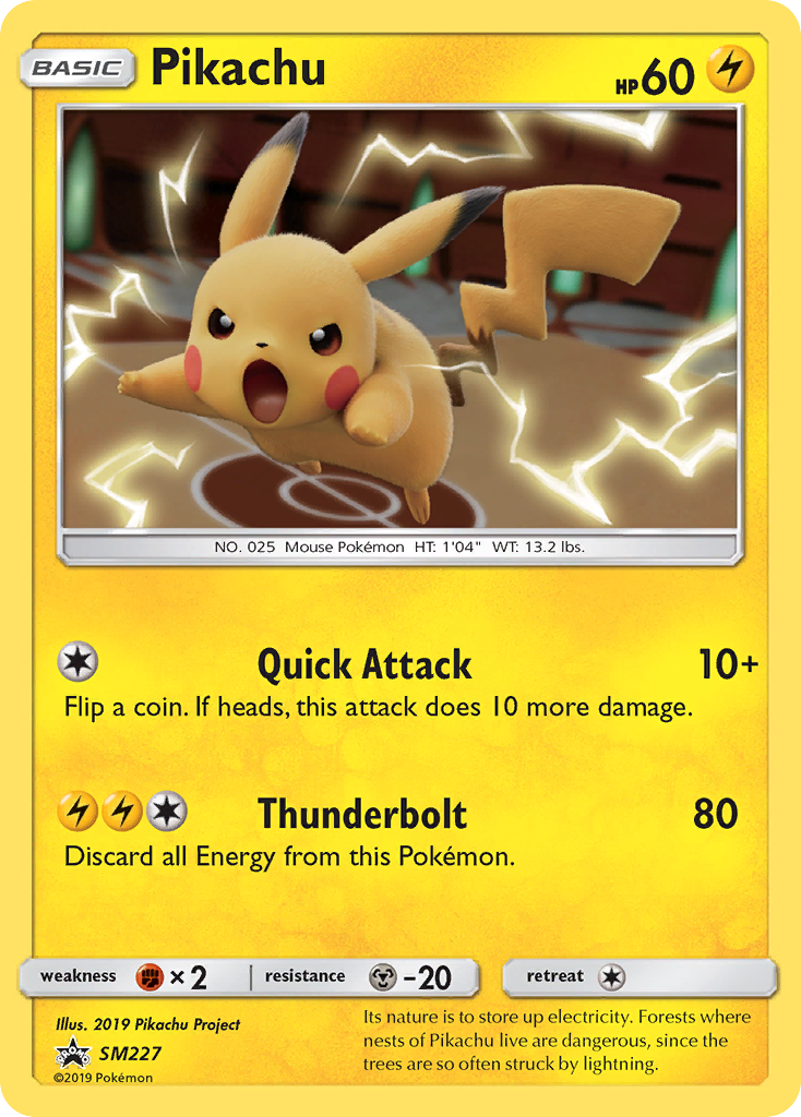 Pikachu (SM227) [Sun & Moon: Black Star Promos] | Eastridge Sports Cards & Games