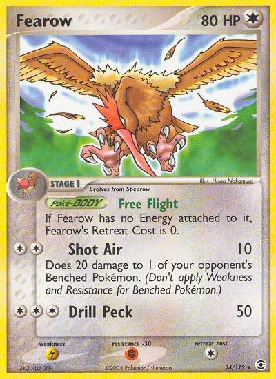 Fearow (24/112) [EX: FireRed & LeafGreen] | Eastridge Sports Cards & Games