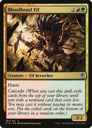 Bloodbraid Elf [Commander 2016] | Eastridge Sports Cards & Games