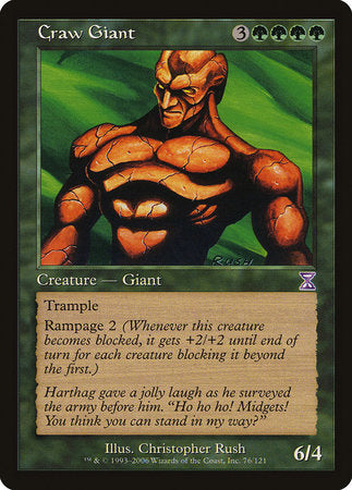 Craw Giant [Time Spiral Timeshifted] | Eastridge Sports Cards & Games