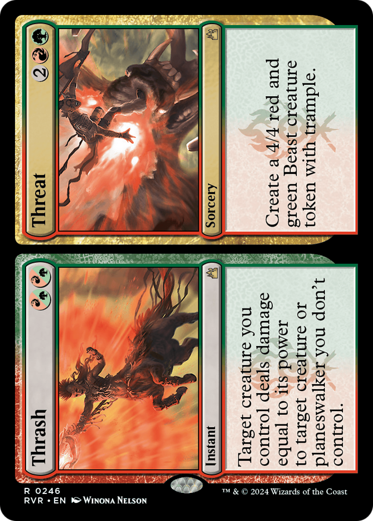 Thrash // Threat [Ravnica Remastered] | Eastridge Sports Cards & Games